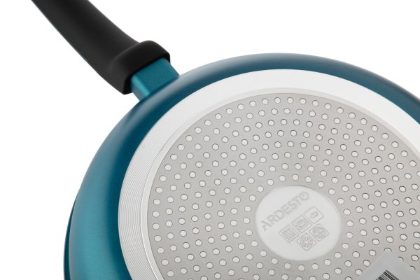 Сковорода Ardesto Gemini Foggia 24 см, синій, алюміній