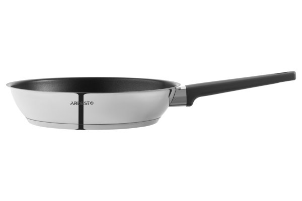 Сковорода глибока Ardesto Gemini Piemonte 26 см, нержавіюча сталь