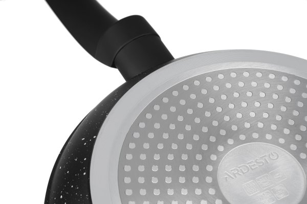 Сковорода Ardesto Gemini Gourmet Spoleto 26 см, чорний, алюміній