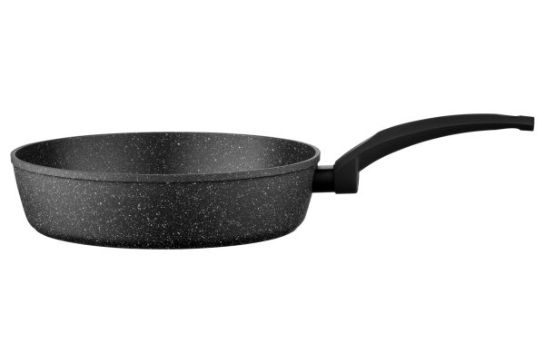 Сковорода Ardesto Gemini Gourmet Viareggio з кришкою 26 см, чорний, алюміній
