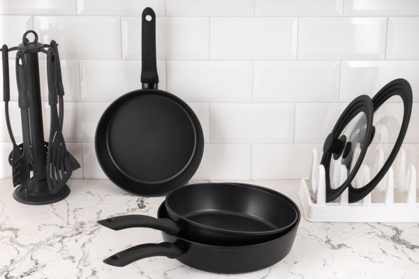 Сковорода глибока Ardesto Gemini Gourmet Bolzano 26 см, чорний, алюміній