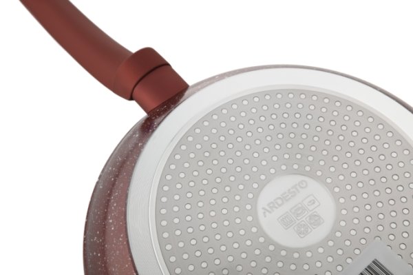 Сковорода Ardesto Gemini Molise 28 см, червоний, алюміній