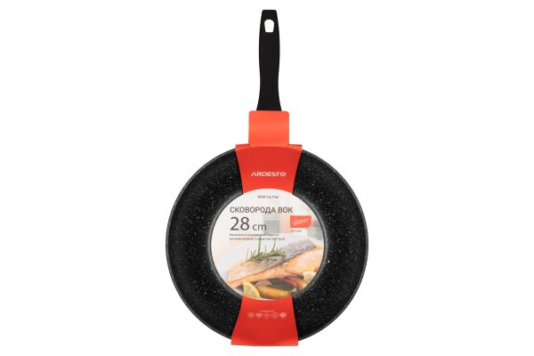 Сковорода ВОК Ardesto Gemini Gourmet Anzio 28 см, алюміній