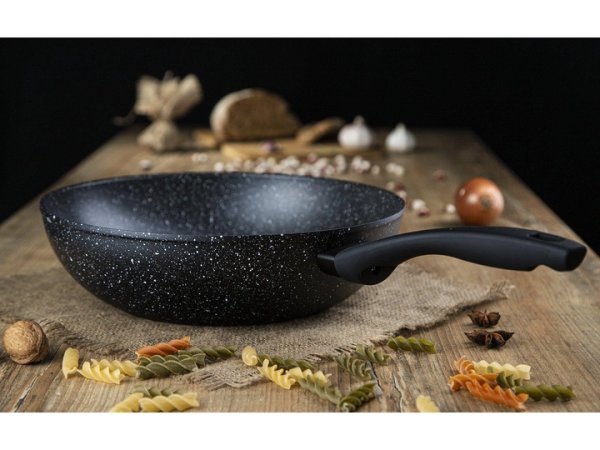 Сковорода ВОК Ardesto Gemini Gourmet Anzio 28 см, алюміній