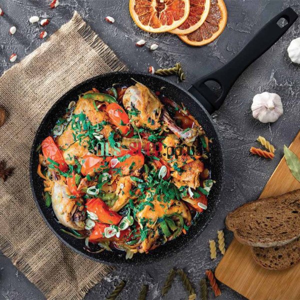 Сковорода ВОК Ardesto Gemini Gourmet Anzio 28 см, алюміній