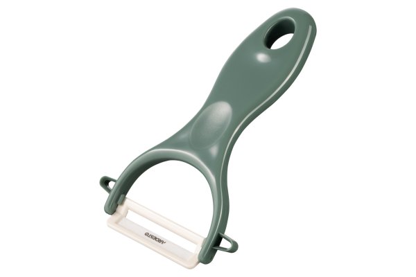 Овочечистка керамічна Ardesto Fresh, зелений, кераміка/пластик