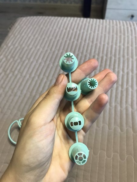 Шприц кондитерський з насадками Ardesto Tasty baking, тіффані блакитний, пластик