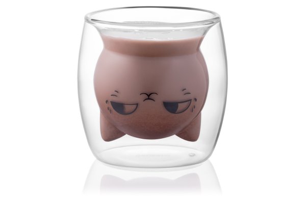 Набір чашок Ardesto Animals з подвійними стінками, 200 мл, 2 од., боросилікатне скло