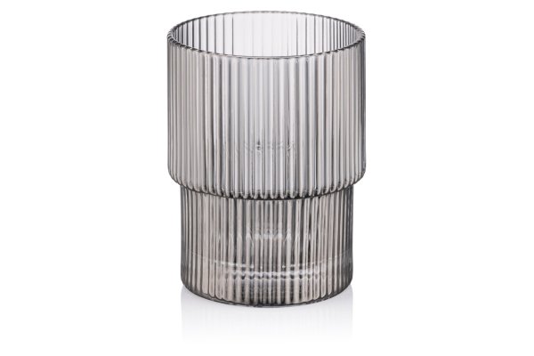 Набір склянок низьких Ardesto Graphite 200 мл, 2 шт., скло