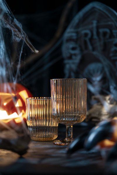 Набір келихів Ardesto Golden Moon 300 мл, 2 шт., скло