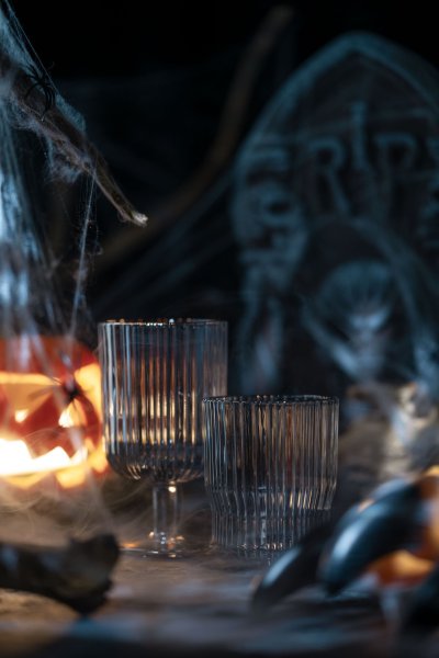 Набір склянок низьких Ardesto Graphite 300 мл, 2 шт., скло