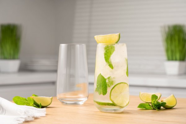 Набір склянок високих Ardesto Gloria Shine 480 мл, 3 шт., скло