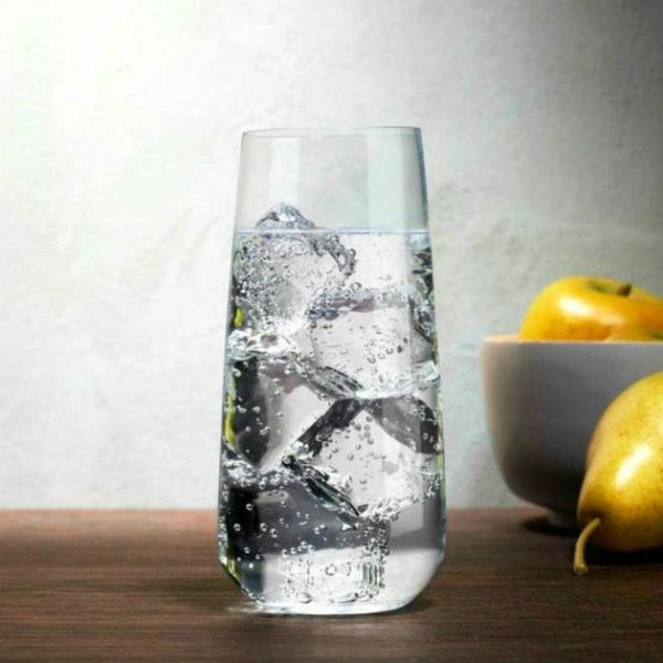 Набір склянок високих Ardesto Gloria Shine 480 мл, 3 шт., скло