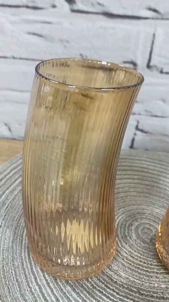 Набір склянок високих Ardesto Golden Moon 500 мл, 2 шт., скло