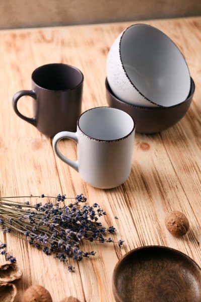 Салатник Ardesto Lucca, 14 см, Illusion blue, кераміка