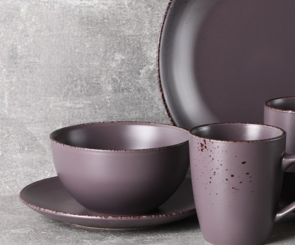 Салатник Ardesto Lucca, 14 см, Grey brown, кераміка