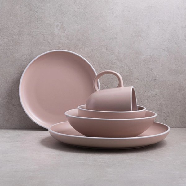 Салатник Ardesto Cremona, 16 см, Summer pink, кераміка