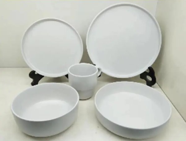 Салатник Ardesto Trento, 16 см, білий, кераміка