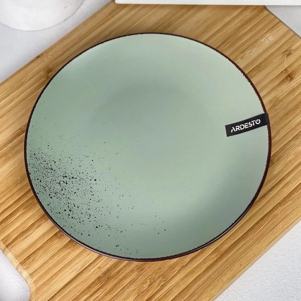 Тарілка десертна Ardesto Lucca, 19 см, Illusion blue, кераміка