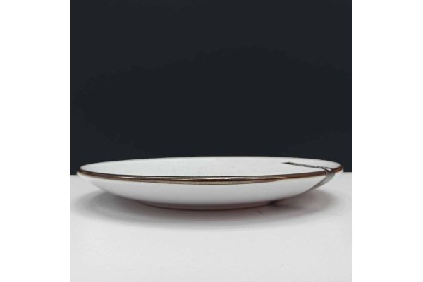 Тарілка десертна Ardesto Lucca, 19 см, Winter white, кераміка