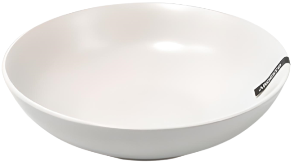 Тарілка супова Ardesto Molize, 20 см , біла, кераміка