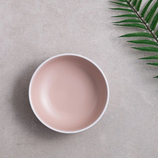 Тарілка супова Ardesto Cremona, 20 см, Summer pink, кераміка