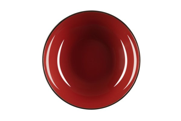 Тарілка супова Ardesto Bagheria, 20 см, Sangria, кераміка