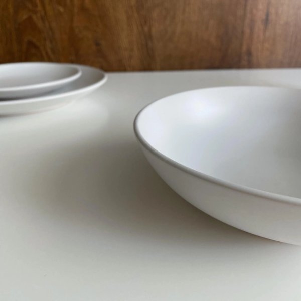 Тарілка супова Ardesto Lucca, 20 см, White, кераміка