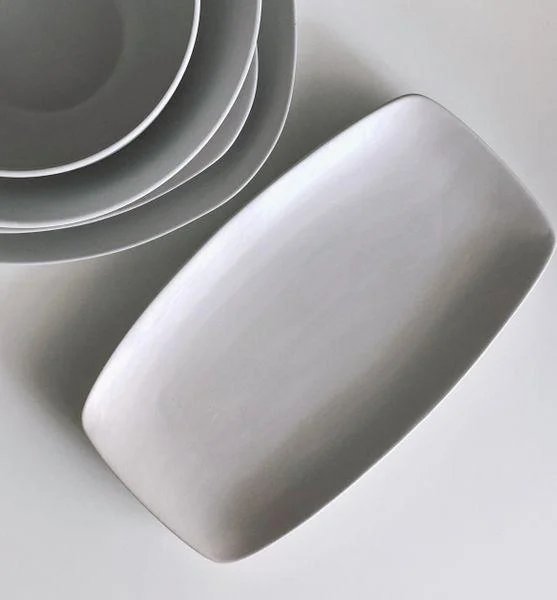 Тарілка обідня квадратна Ardesto Molize, 27х27 см, біла, кераміка