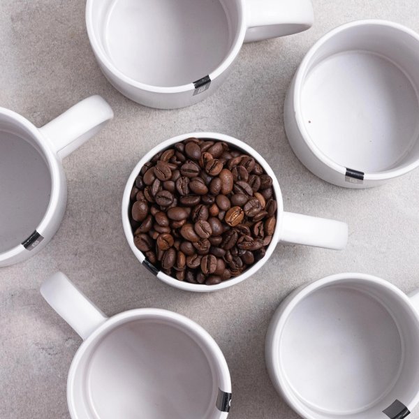 Чашка Ardesto Lucca, 360 мл , White, кераміка