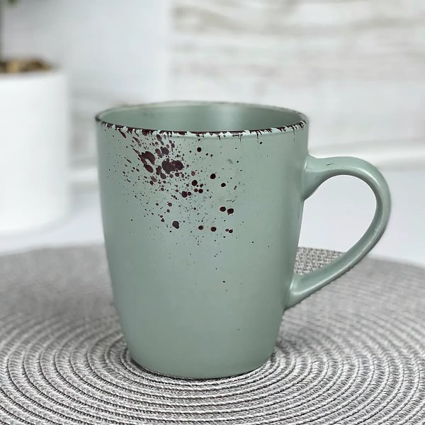 Чашка Ardesto Lucca, 360 мл, Illusion blue, кераміка