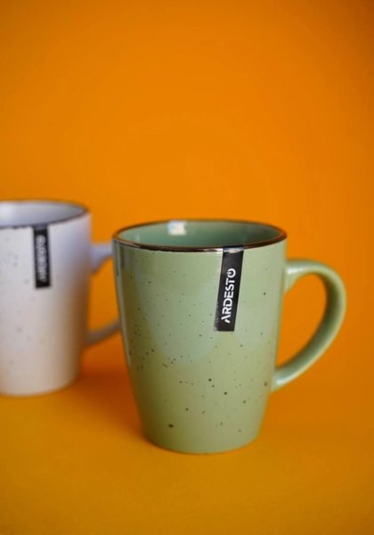 Чашка Ardesto Bagheria, 360 мл, Pastel green, кераміка