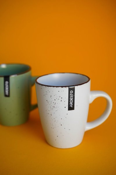 Чашка Ardesto Lucca, 360 мл, Winter white, кераміка