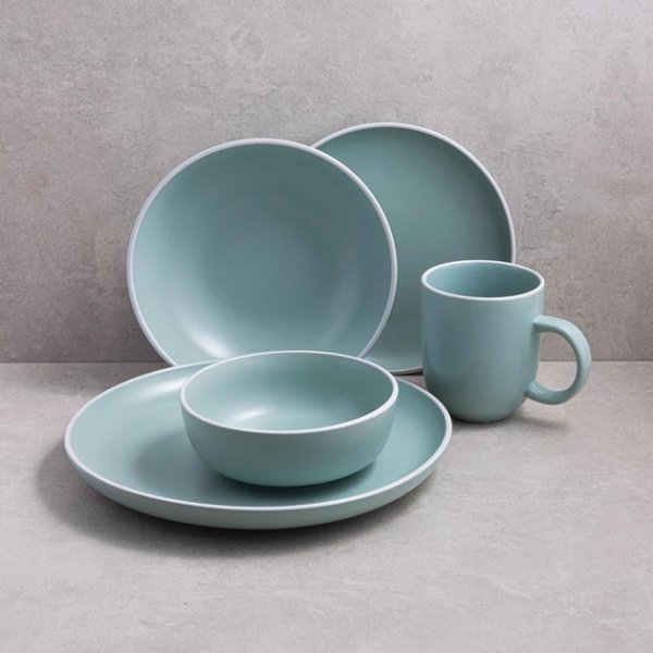 Чашка Ardesto Cremona, 390 мл, Pastel blue, кераміка