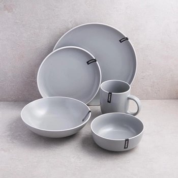 Чашка Ardesto Cremona, 390 мл, Dusty grey, кераміка