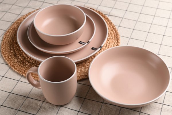 Чашка Ardesto Cremona, 390 мл, Summer pink, кераміка