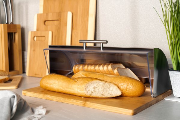 Хлібниця Ardesto Gemini 39*28.5*15 см, нержавіюча сталь/пластик/бамбук