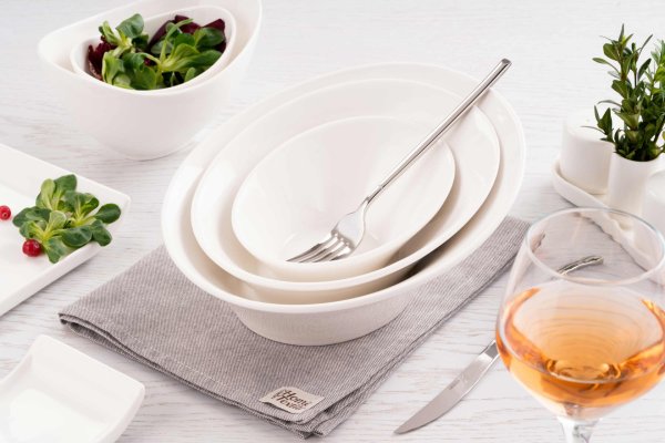 Салатник Ardesto, 25.5 см, порцеляна