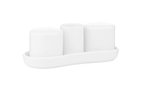 Набір для солі та перцю Ardesto, 4 предмети, порцеляна