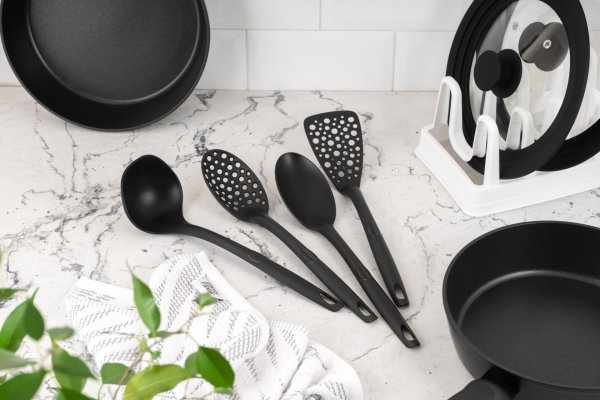 Набір кухонного приладдя Ardesto Gemini Gourmet, чорний, 4 шт.