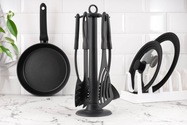 Набір кухонного приладдя Ardesto Gemini Gourmet, чорний, 5 шт.