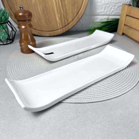 Блюдо прямокутне Ardesto, 30.5*9 см, порцеляна