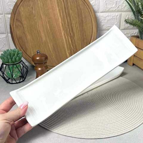 Блюдо прямокутне Ardesto, 30.5*9 см, порцеляна